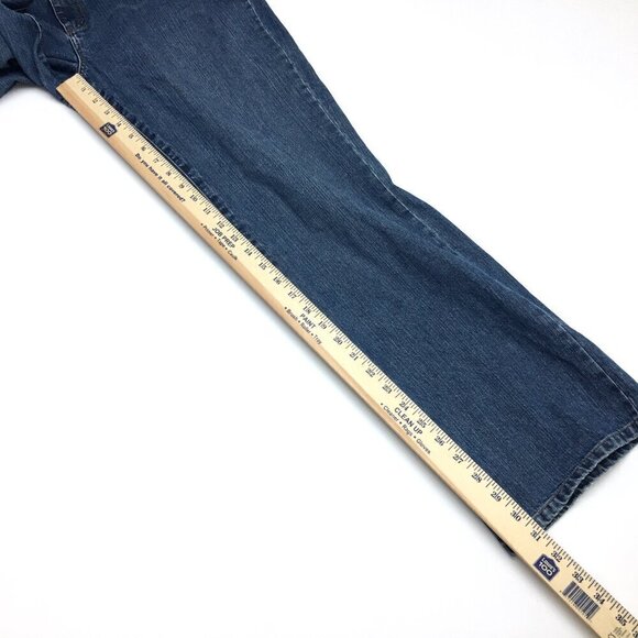 Lauren Ralph Lauren Women's Bootcut Jeans Western Embroidery Studs Cotton 12 - Picture 6 of 9